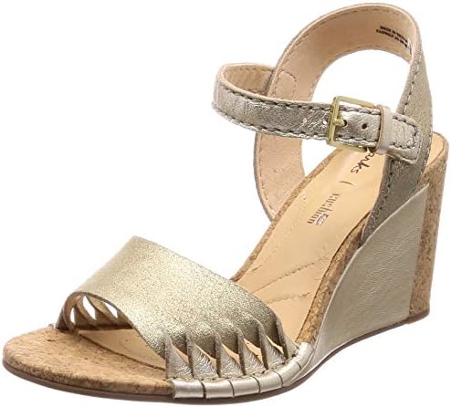 Clarks Women Spiced Poppy Leather Fashion Sandals