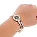 FRCOLOR Conjunto de Joyas Nupciales con Reloj Verde Elegante Pendientes Colgantes y Collar Juego para Mujer Juego de Joyas para de Honor Accesorio Versátil para Bodas y Ocasiones Imagen de FRCOLOR Conjunto de Joyas Nupciales con Reloj Verde Elegante Pendientes Colgantes y Collar Juego para Mujer Juego de Joyas para de Honor Accesorio Versátil para Bodas y Ocasiones