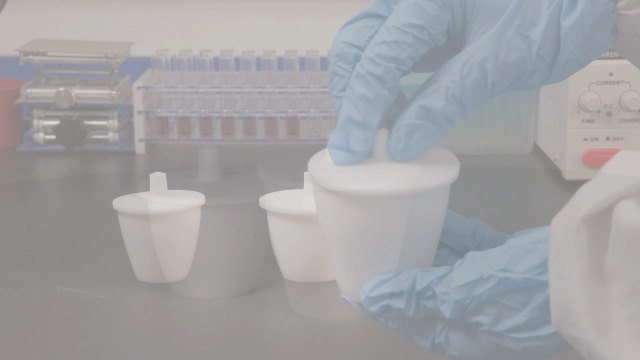 Bécher En Téflon PTFE Blanc, Résistant Aux Acides Et Aux Bases, Gobelet