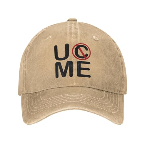 MKJDFTYU Fashion John Cena Never Give UP Baseball Cap Men Women Distressed Washed Snapback Cap Outdoor Summer Unstructured Soft Caps Hat