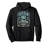 Vintage 1982 Classic 41 Cumpleaños Edición Limitada Sudadera con Capucha