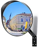 Installazione facile e veloce: diametro 30,5 cm e peso 5,8 kg; il supporto da parete incluso aiuta a installare questo specchio circolare in pochi secondi. Se hai bisogno di parcheggiare stretto contro un muro e non vuoi danneggiare la tua auto, questo è lo specchio di cui hai bisogno.