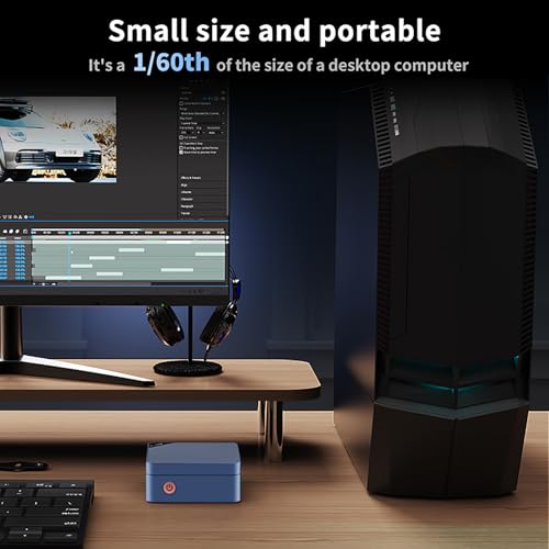 Image of MOREFINE N150 Mini PC, 13TH Twin Lake N150 (Upgraded N100), 12GB 4800MHz LPDDR5 512GB NVMe M.2 SSD, Mini Computer Support 4K Triple Disply, Micro PC with USB3.2 /RJ45 /WiFi /BT /Home /Office