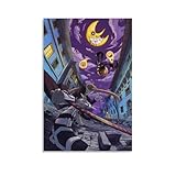 Souls of Eater Moon Canvas Painting Poster Wall Art Decorative Picture Prints Modern Decor UnFramed,16x24inch(40x60cm)