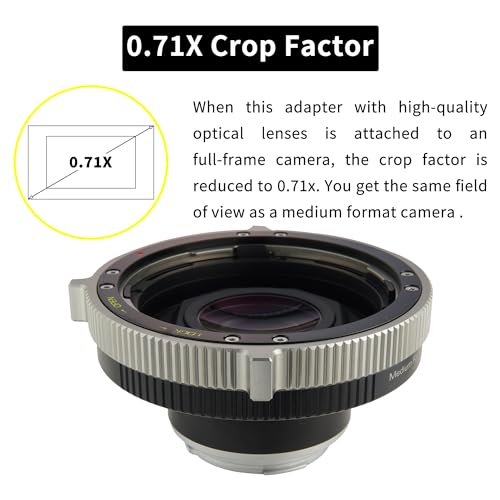 Ficha técnica XPIMAGE Adaptador reductor focal óptico HV a M 0.71X compatible con lentes Hasselblad V a cámaras Leica M - Fernando Cortés