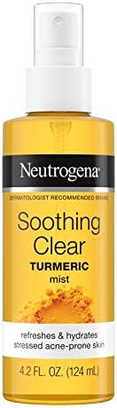 Neutrogena Soothing Clear Turmeric Mist Spray, 4.2 Fl Oz