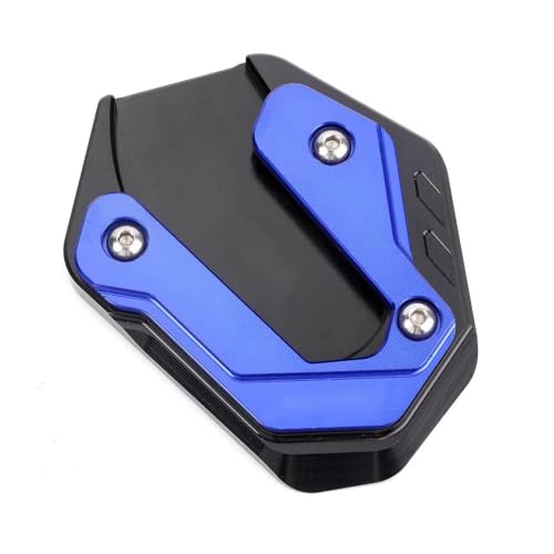 Patin béquille moto Yamaha FZ6 pour garer son deux-roues sur herbe ou bitume chaud en été