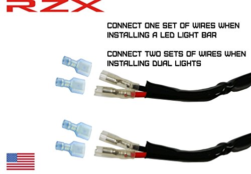 #1 Fog Light 40 Amp Universal Wiring Harness On The Market! Comes W/Relay On/Off Switch Connectors Great For Led Work Lights, Fog Lights Atv Utv Truck Suv Polaris Razor Rzr Yamaha Ranger Jeep Tj Jk #TOP4