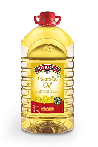 Image of Borges Extra Virgin Olive Oil -1L Glass + Borges Canola Oil, 5L