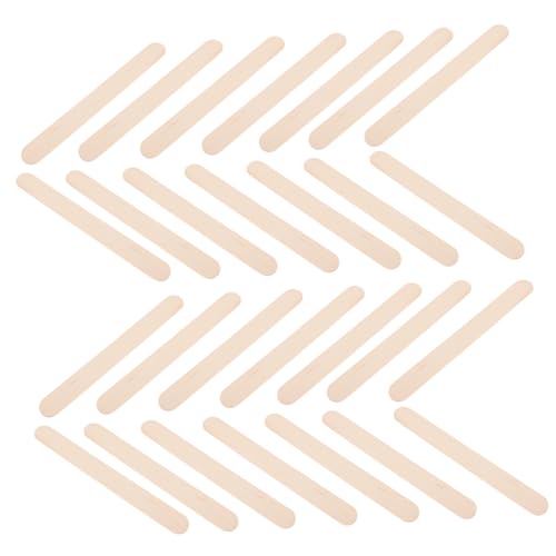 GLSTOY 300pcs Ice Cream Stick Handmade Materials Popsicle Sticks for Crafts Ice Cream Making Sticks Stick for Ice Cream Craft Popsicle Sticks Stick for Popsicle DIY Stick DIY Wood Sticks