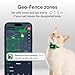 Cat GPS Tracker – Smallest Waterproof Pet Tracking Device with App, Real-Time Location, Smart Alerts & Geo-Fence, Long-Life Battery, Collar-Compatible – iOS & Android (Subscription Required)