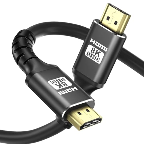 Betron Ultra HD 8K HDMI Cable 2.1 High-Speed 3D and ARC Compatible 0.5M Long for TV PC Monitor PS4 PS5 Xbox and Projectors