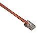 Black Box GigaBase 350 CAT5e Patch Cable, Basic Connectors, Orange, 15-ft. (4.5-m), 25-Pack