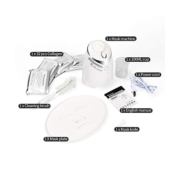 Face-Mask-Machine-DIY-Face-Mask-Maker-Automatic-Vegetable-Face-Mask-Natural-Collagen-Fruit-Face-Mask-Machine-Beauty-Facial-SPA KK-mall Face Mask Machine DIY Face Mask Maker Automatic Vegetable Face Mask Natural Collagen Fruit Face Mask Machine Beauty Facial SPA