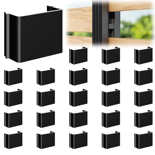 24 Pack Fence Post Spacer, Durable & Easy-to-Install Fence Gap