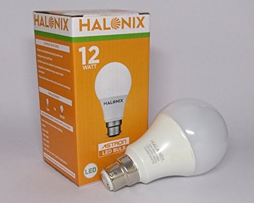 Image of Halonix Glass 12W Astron B22D Led Bulb Base (Yellow)