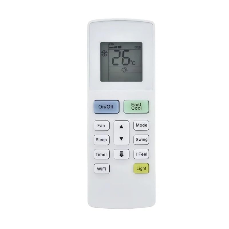 1 szt. YAW1F wymień pilota AC A/C kompatybilny z klimatyzatorem Montana/Daitsu/Hiyasu YAW1F1 YAW1F4 YAW1F9 GWH18AAC-K3N