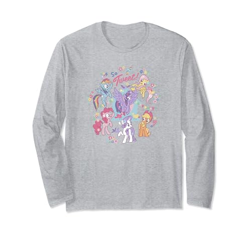 My Little Pony t-shirt manches longues coton imprimé floral So Tweet Magic
