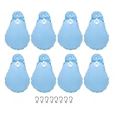 [Ancrage sécurisé de couverture de piscine] Les poids de couverture de piscine à crochets garantissent que votre couverture reste solidement en place même par vent fort. Dotés de 8 boucles robustes pour un attachement facile, ces poids réduisent au minimum le risque de desserrage et assurent une stabilité fiable par mauvais temps. L'installation est rapide et sans tracas, les rendant idéaux pour les piscines résidentielles et commerciales.