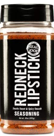 Redneck Lipstick Seasoning, Smoky Sweet & Spicy Smooth, Blend of Perfection, Authentic Flavor, Enhances Meats, Veggies, Dips, Popcorn, 10 oz 1 Pack
