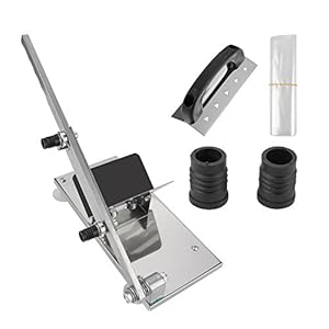 Vlees snijmachine bevroren snijmachine – verstelbare handmatige rundvlees mutton vel rolhakmes snijder arbeid, besparing roestvrij staal thuisgebruik gereedschap