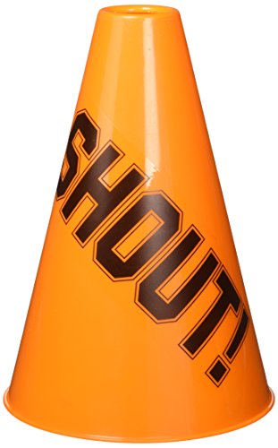 Amscan Orange Megaphones, Party Accessory, 6 Ct. #TOP22