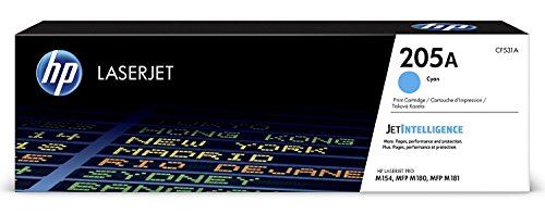 Hewlett Packard HP Cartuccia Toner Ciano Originale Laserjet 205A
