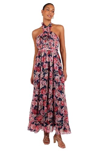 Image of Petal & Pup Women's Lennon Halterneck Maxi Dress
