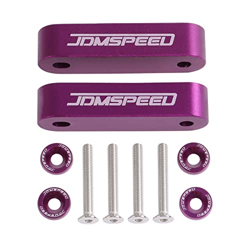 JDMSPEED Anodized Purple JDMSPEED Hood Spacer Hood Riser 3/4