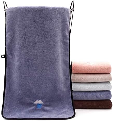 5PCS Quick Dry Microfiber Coraline face Towel Absorbent Weather Embroidery Pattern for Kids Adult Women (Color : Pink Size : 5pc) (Blue 5pc)