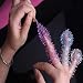 AHDAHD Ms. Massage Finger Crystal Set of Three Tri-Color G-Point Toy Finger Set Condoms
