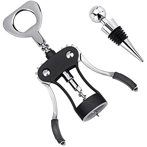 Foho Multifunctional Wing Corkscrew and Stopper Set Cover
