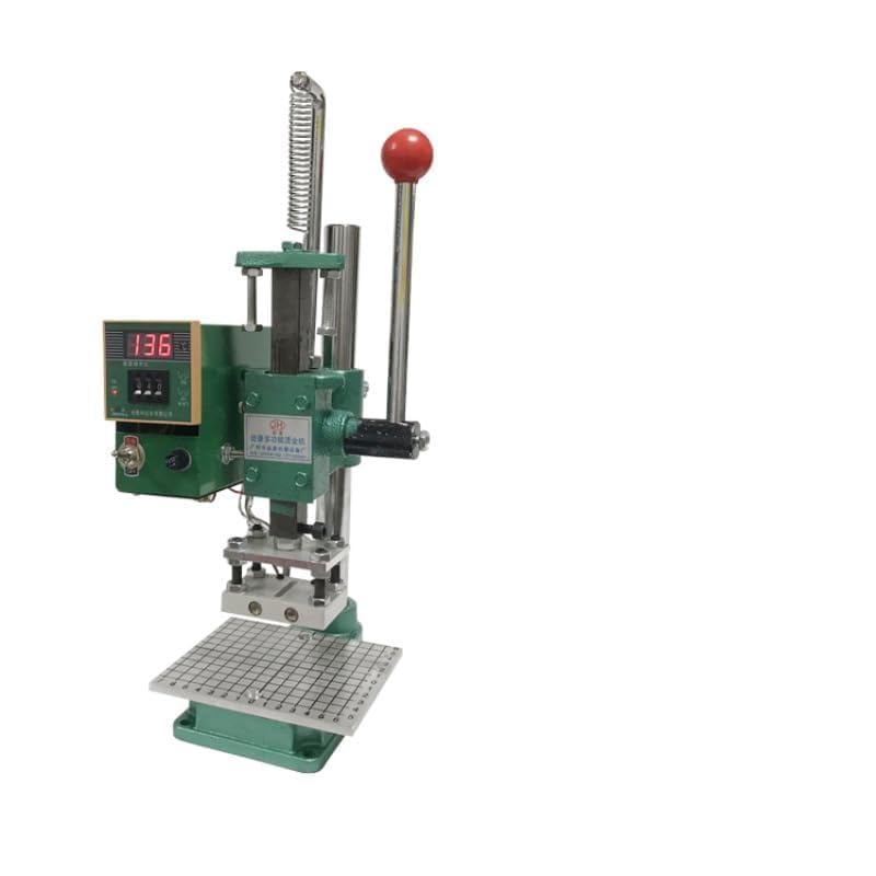 Manual Hot Stamping Machine Leather Logo Printing Machine Hot Press Hot Stamping Creasing Branding Machine(Package 7)