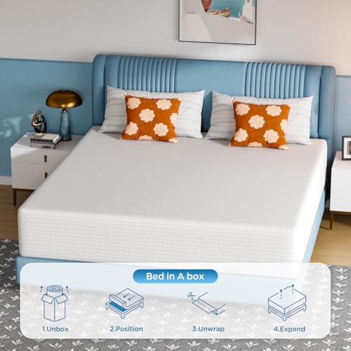 Image of PayLessHere | 14 Inch King Mattress | Medium Firm Base Foam Mattress