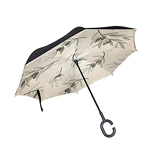 Parapluie inversé anti-gouttes éliminant l'humidité des sols