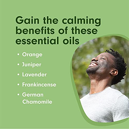 Aculief - Mood Boost Essential Oil Spray - Natural Ingredients To Give Yourself A Boost Of Happiness, Creativity, Focus, & Stress Relief - Orange, Juniper Berry, Lavender, & Frankincense #TOP4