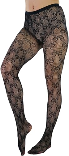 Image of ToBeInStyle Women's Sexy Vibrant Fine Classic Fishnet Full Footed Pantyhose