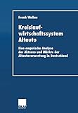 Kreislaufwirtschaftssystem Altauto. Eine empirische Analyse der Akteure und Märkte der Altautoverwertung in Deutschland (Wirtschaftswissenschaften)