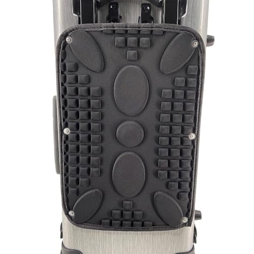 Conboxus Alto Saxophone Case With Wheels,Carbon Fiber Alto Sax Case Trolley Bag with Music sheet bag,Handle/Shoulder Straps,Saxophone Accessories Carrying Bag