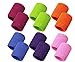 12pcs Asciugamano Asciugamano Polso Assorbente Polso Polso sportivo Brace Brace 6 Colors