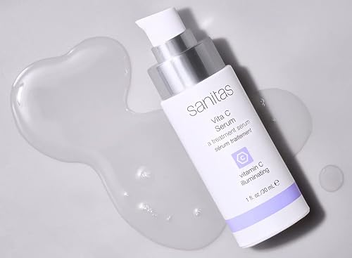 Sanitas Skincare Vita C Serum, Nutrient Rich, Antioxidant Serum, 30% Vitamin C, Vegan Squalane, 1 Ounce #TOP1