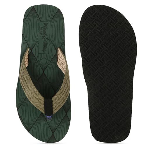 Image of Men Ortho slippers | Soft comfortable and stylish flip flop slippers for Men in exciting colors |Lightweight | Anti Skid | Daily Use Chappal.(GENT-101)