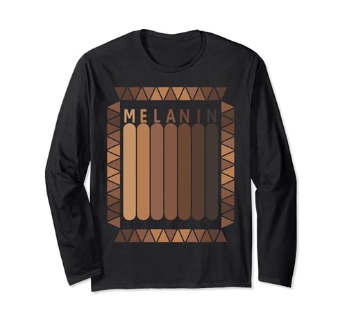 Black Pride Melanina Afro Americano Donne Uomini Afro Queen Maglia a Manica