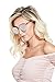GUESS Womens GF6053 Shiny Rose Gold/Blush/Pink Mirror Lens One Size