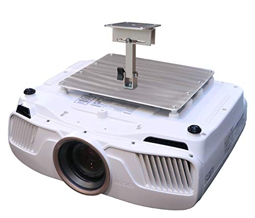 Image of PCMD, LLC. Projector Ceiling Mount Compatible with Epson Home Cinema LS11000 Pro Cinema LS12000 with Lateral Shift Coupling (8-Inch Extension)