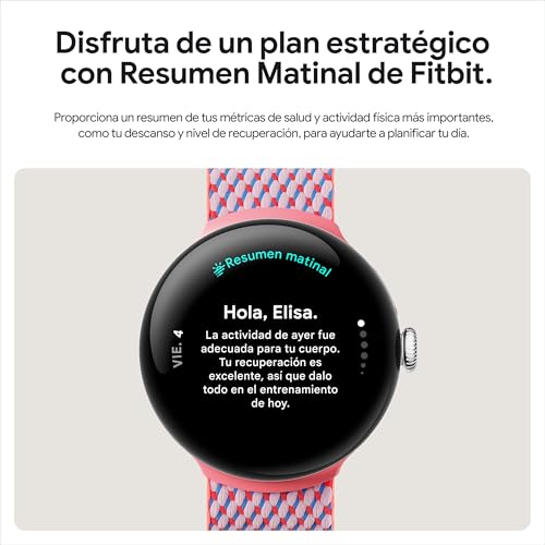 Variante de Google reloj inteligente Pixel Watch 3 45 mm Obsidiana