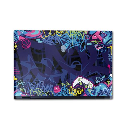 Image of Laptop Skin Compatible with Alienware M16 R2 (2024) - Gamer Tag - Premium 3M Vinyl Protective Wrap Decal Cover - Easy to Apply | Crafted in The USA by MightySkins