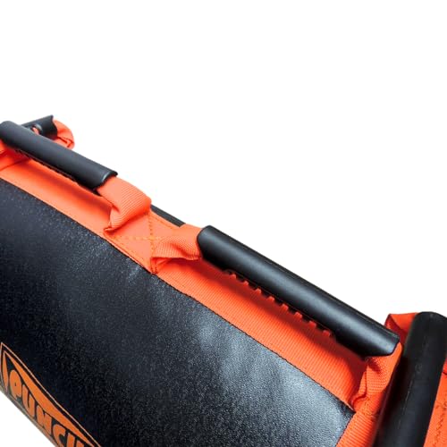 Power Bag - 10,0 Kg Punch Unissex 10 Kg Preto Com Laranja