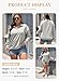 Eytino Plus Size Oversized Sweatshirts 2026 Fall Fashion Hoodies Half Zip Pullover Long Sleeve Shirts Clothes Outfits,4X Gray