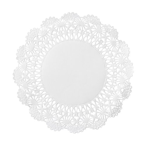8quot; White Bond lace Doily pk 1000 [Price is per CASE]